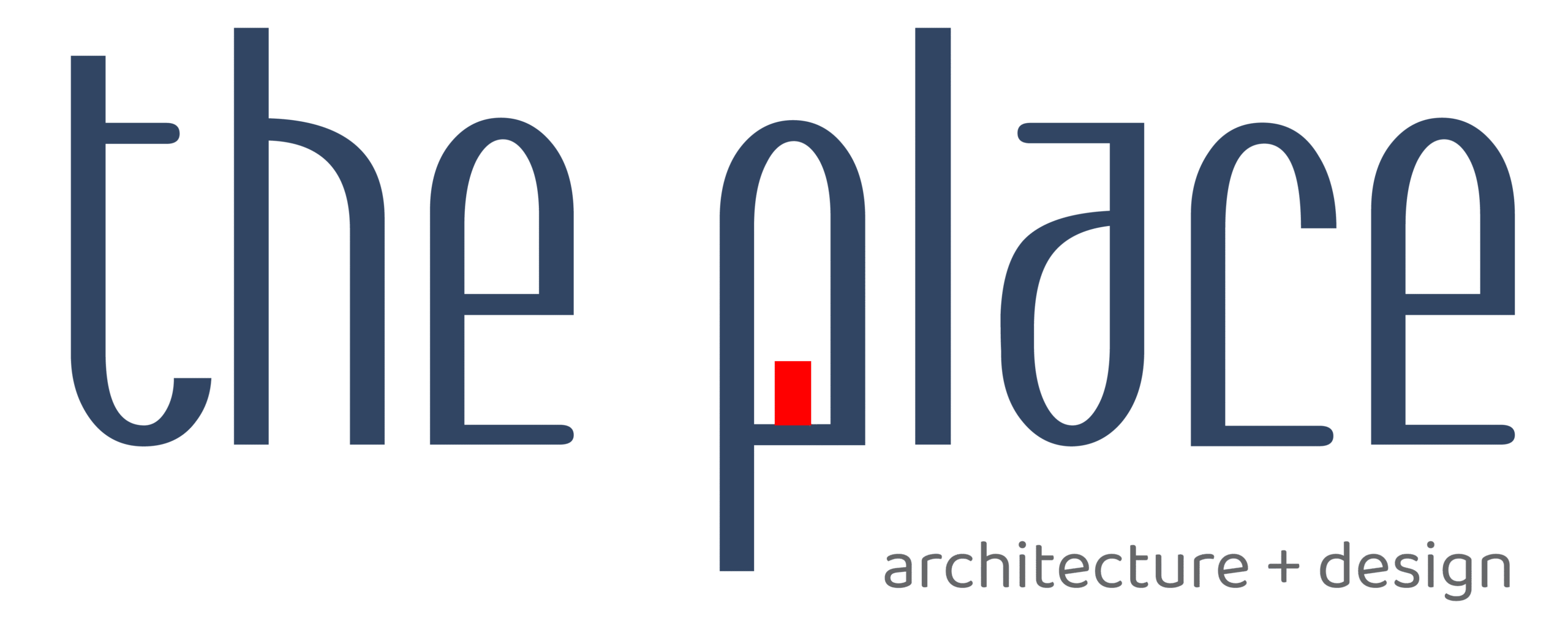 The Place Logo The Place Logo minimalistic logo top architectures in chennai